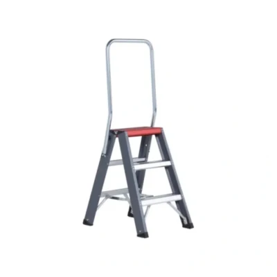 Afbeelding van Altrex dubbele trapladder Falco 2x3 treden met steunbeugel