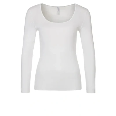 Afbeelding van Schiesser Pyjamashirt, Dames, Maat: 48, White