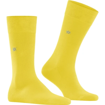 Afbeelding van Burlington Dublin herensokken groen (yellow green) Maat: 40 46