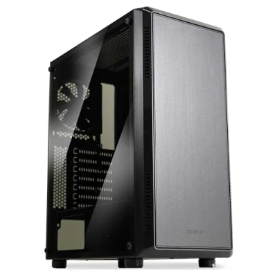 Afbeelding van ZALMAN S4 Zwart Doos zonder voeding Middelgrote toren ATX formaat