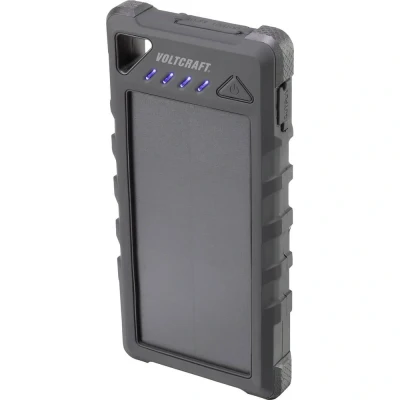 Afbeelding van VOLTCRAFT VC SL16000 11946675 Powerbank op zonne energie Laadstroom zonnecel 280 mA 16000 mAh