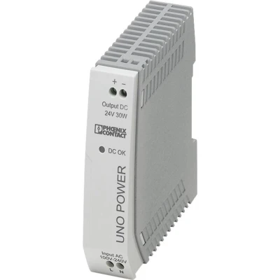 Afbeelding van Phoenix Contact UNO PS/1AC/24DC/30W DIN rail netvoeding 24 V/DC 1.25 A 30 W 1 x