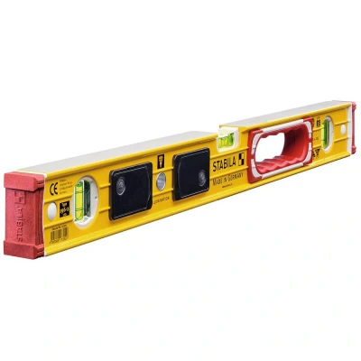 Afbeelding van Stabila Type 196 2 LED 17392 Metalen waterpas 60 cm 0.50 mm/m
