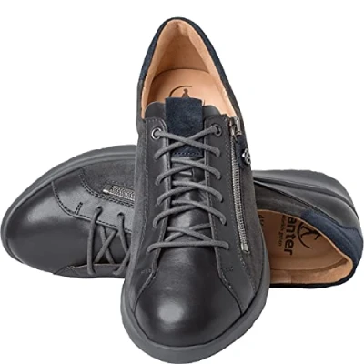 Afbeelding van Ganter 204420 Dames veterschoenen Kleur: Grijs Maat: 38.5