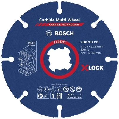 Afbeelding van Doorslijpschijf Xlock multiwheel carb.125mm