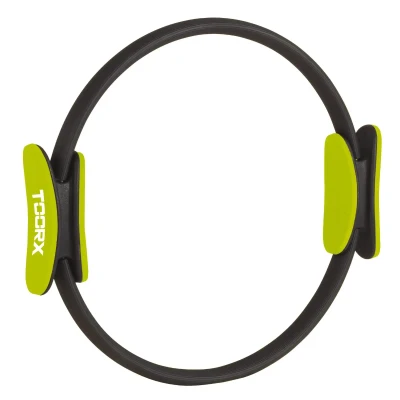 Afbeelding van Toorx Fitness Pilates Ring Zwart Geel Paars Kunststof