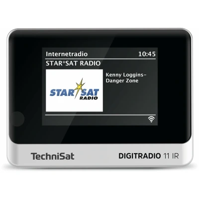 Afbeelding van TechniSat DIGITRADIO 11 IR Tuner voor Internetradio met DAB+ en bluetooh zwart/zilver