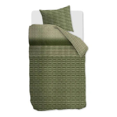 Afbeelding van Beddinghouse Dekbedovertrek Yori Groen 140 x 200/220