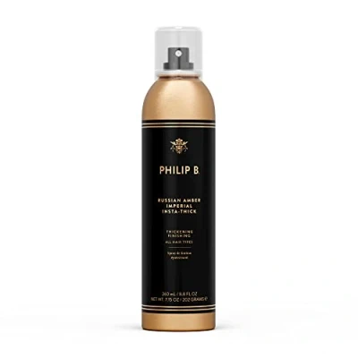 Afbeelding van Philip B Russian Amber Imperial Insta Thick Volumespray 260 Ml