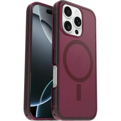 Afbeelding van OtterBox Symmetry Series Clear voor MagSafe Apple iPhone 16 Pro, Up Beet