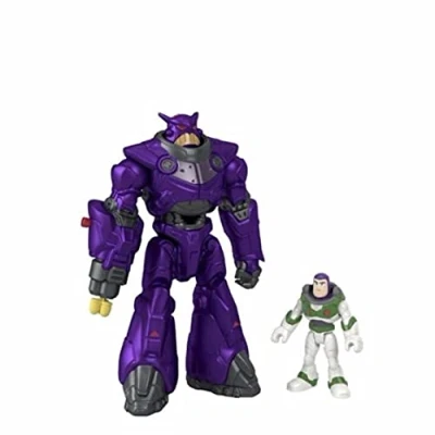 Afbeelding van Disney Pixar Battle Blast Zurg with Buzz Lightyear 7.5 cm