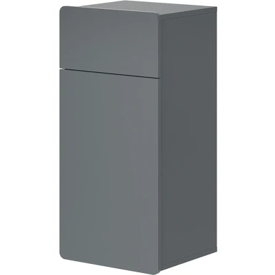 Afbeelding van Vicco Halfhoge kast Izan, Grijs/Grijs, 36.6 x 76.6 cm