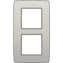 Afbeelding van Niko Tweevoudige verticale afdekplaat, kleur Original light grey