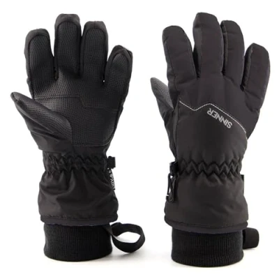 Afbeelding van Sinner Handschoenen van het merk Phoenix Glove Junior, zwart, 9 10 jaar