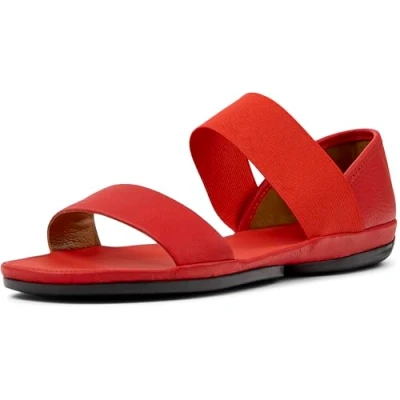 Afbeelding van Camper Right Nina 21735 Damesriem, Helder rood 089, 38 EU
