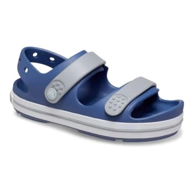 Afbeelding van Crocs Crocband Cruiser Unisex Badslippers voor kinderen, Maat: 23/24, Bijou blue/light grey Kunststof