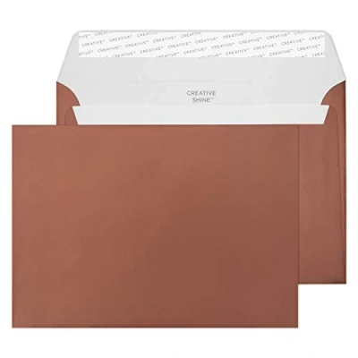 Afbeelding van Blake Creative Shine 45331 enveloppen C5, 162 x 229 mm, 130 g/m², zelfklevend, brons, metallic, 25 stuks