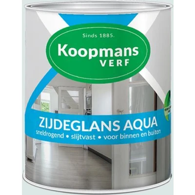 Afbeelding van Koopmans Zijdeglans Aqua 0,75 liter Huis &amp; Interieur