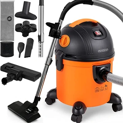 Afbeelding van Deuba Nat Droogstofzuiger 3 in 1 Blaasfunctie 7 Accessoires 15L Multifunctioneel 1200W
