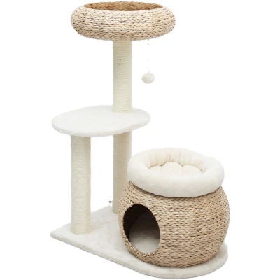 Afbeelding van Adori Mystic Krabpalen 70x45x93 cm Natural Creme