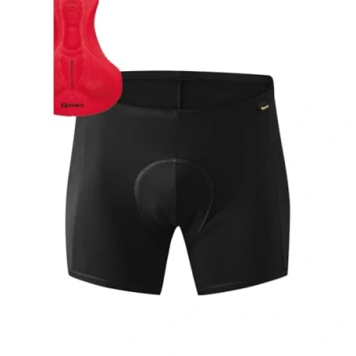 Afbeelding van Gonso Fietsbroek Sitivo u Heren Polyamide Zwart/groen Maat S