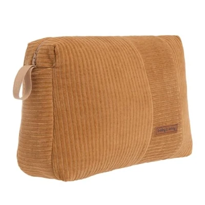 Afbeelding van Baby&#039;s Only Baby toilettas Luieretui Sense Caramel 25x10x20 cm Met ritssluiting