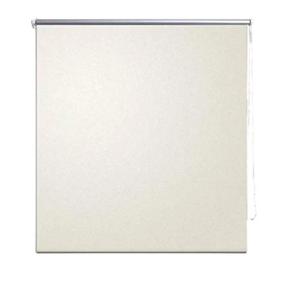 Afbeelding van vidaXL Rolgordijn verduisterend 160 x 230 cm crême