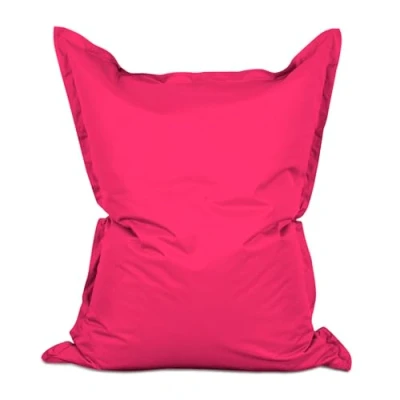 Afbeelding van Lumaland Grote luxe XXL zitzak 380 liter vulling 140 x 180 cm geschikt voor Indoor &amp; Outdoor verkrijgbaar in verschillende kleuren Roze