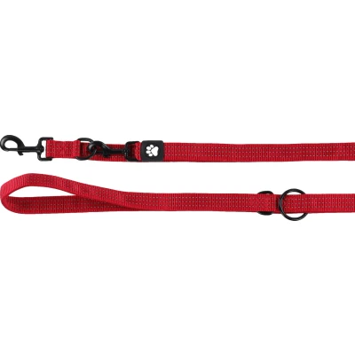 Afbeelding van Flamingo Zorba Trainingslijn Honden Rood 200cm 25mm 1st 134195