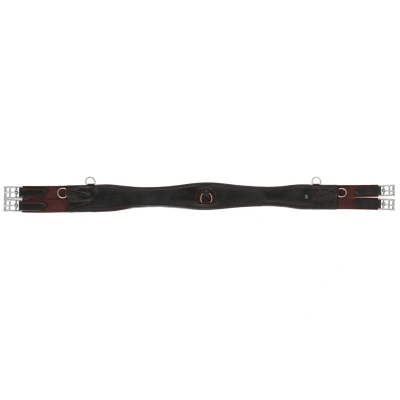 Afbeelding van Waldhausen Ledersingel met Ring Bruin 140cm
