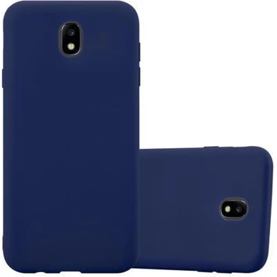 Afbeelding van Cadorabo Hoesje geschikt voor Samsung Galaxy J5 2017 in CANDY DONKER BLAUW Beschermhoes gemaakt van flexibel TPU silicone Case Cover