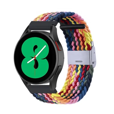 Afbeelding van Braided nylon bandje Multicolor Summer Xiaomi Redmi Watch 5 Active / Lite