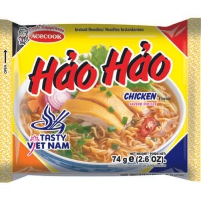 Image de ACECOOK HH Nouilles instantanées au poulet, Multipack (30 x 74 g)