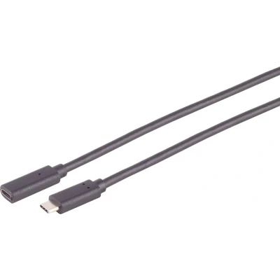 Afbeelding van S/CONN 13 44025 USB kabel 3.2 Gen 2x2 1 m C Zwart