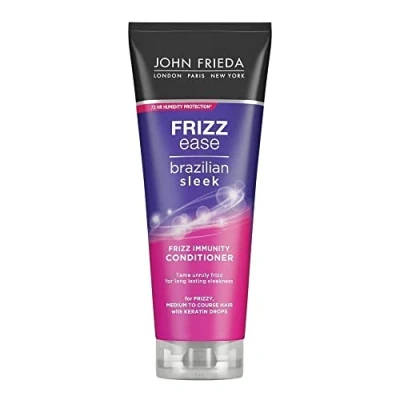Image de John Frieda Frizz Ease Après shampoing brésilien pour cheveux secs, frisottis et bouclés 250 ml