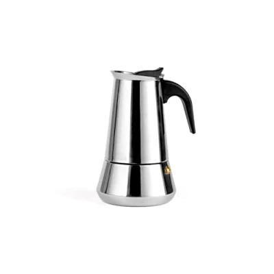 Afbeelding van Leopold Vienna Espresso maker Trevi 6 cups s/s