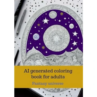 Afbeelding van AI generated coloring book for adults