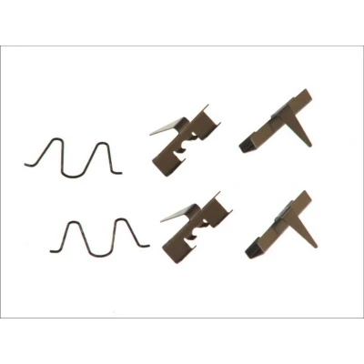 Afbeelding van QUICK BRAKE 109 1170 Accessoireset, schijfremblok MAZDA: MX 3
