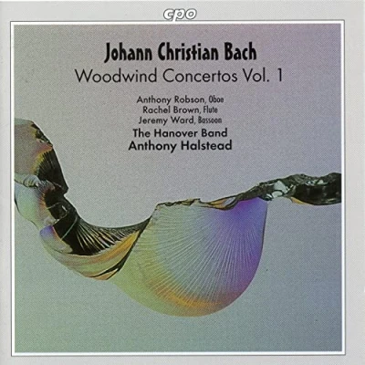 Afbeelding van Johann Christian Bach: Woodwind Concertos Vol 1 / Halstead, Hanover Band