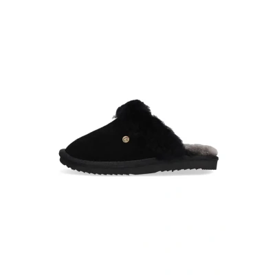 Afbeelding van Warmbat Australia Flurry Pantoffels voor kinderen, Maat: 33, Zwart Veloursleer