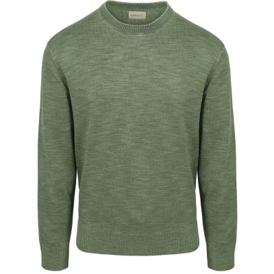 Afbeelding van Gant Sunfaded Trui Groen maat 3XL Heren Pullover met Regular fit Pasvorm Duurzaam Suitable Herenkleding
