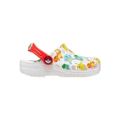 Afbeelding van Crocs Pokemon Classic Kids Clog 207739 94S, voor een jongen, Wit, Slippers, maat: 30/31