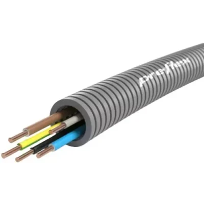 Afbeelding van Preflex flexibele buis 20mm met vd draad 5x25 rol 100 meter