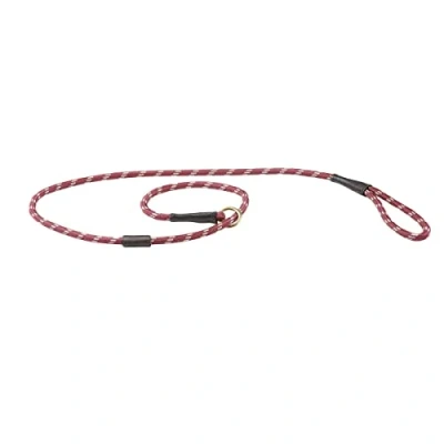 Afbeelding van Weatherbeeta Slip Dog Lead Rope Leather Burgundy/Brown L