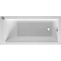 Afbeelding van Duravit Starck kunststof inbouwbad acryl rechthoekig 150x70x46cm wit