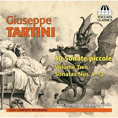 Afbeelding van Peter Sheppard Skaeved Giuseppe Tartini: 30 Sonate piccole volume 2 (CD)