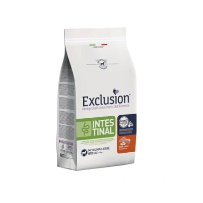 Afbeelding van Exclusion Veterinair Intestinal adult pork 12 kilo