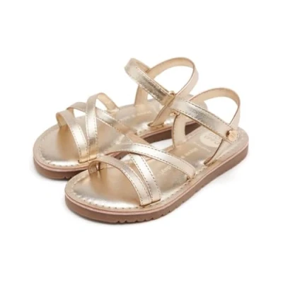Afbeelding van Gioseppo Tiras Tolland Sandalen voor kinderen, Maat: 28, Platino Leer