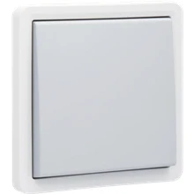 Afbeelding van Niko Hydro, niet verlichtbare drukknop 10 A/250 Vac met 4 aansluitklemmen en een N.O. of N.G. contact, exclusief opbouwdoos