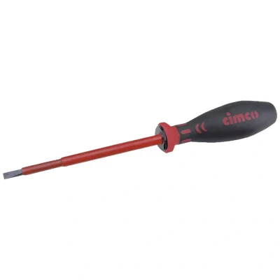 Afbeelding van Cimco Werkzeuge VDE Platte schroevendraaier Kopbreedte: 6.5 mm Koplengte: 150